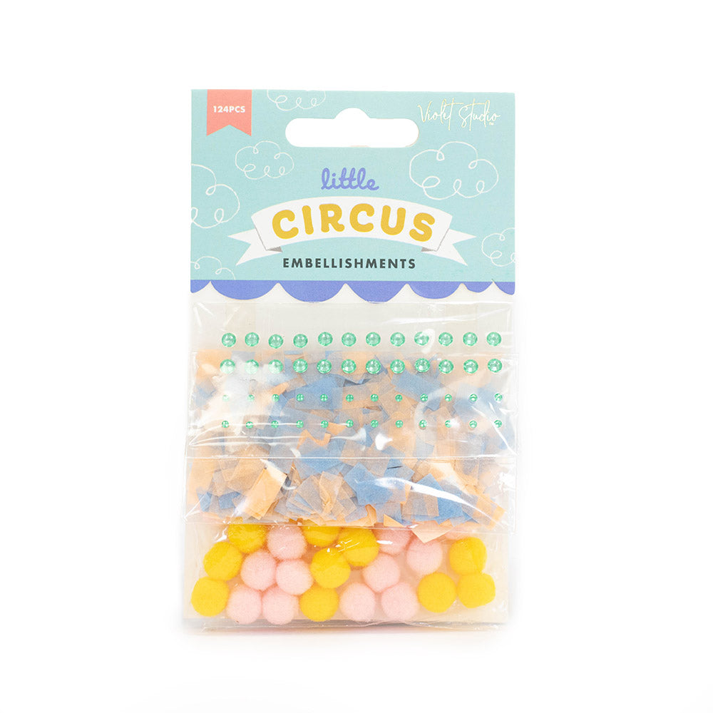 Little Circus Embellishments Multipack - Violet Studios