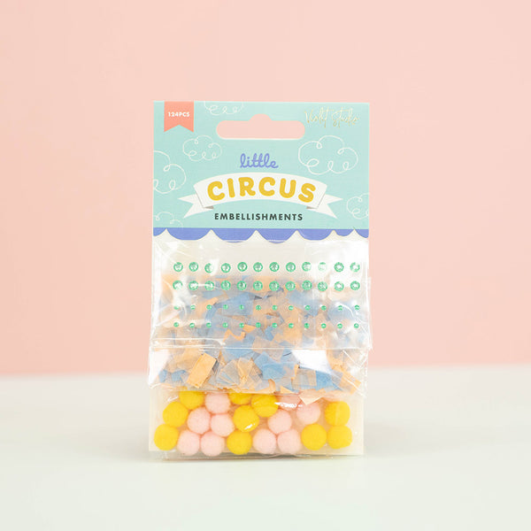 Little Circus Embellishments Multipack - Violet Studios