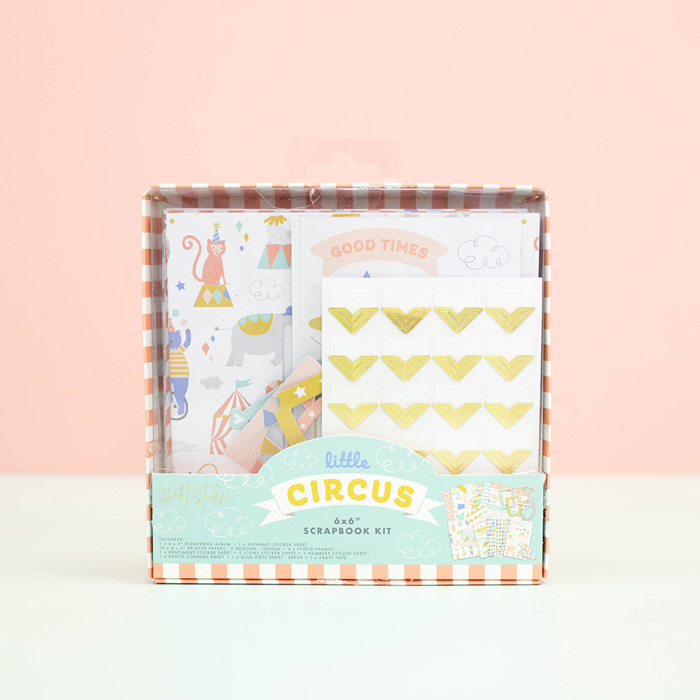 Little Circus Scrapbook Kit - Violet Studios