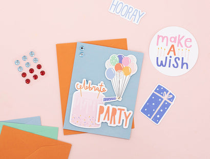 Mini Card Making Kit Celebrate - Violet Studios