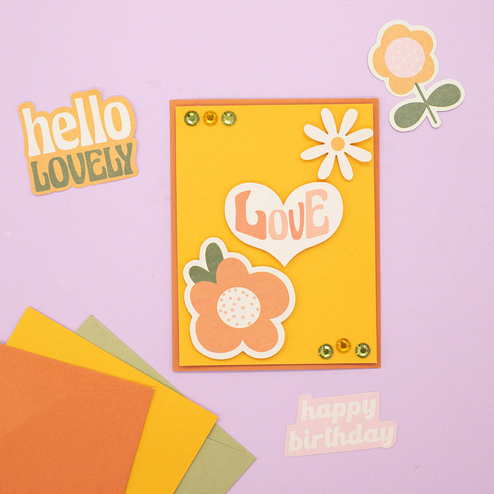 Mini Card Making Kit Blooms - Violet Studios