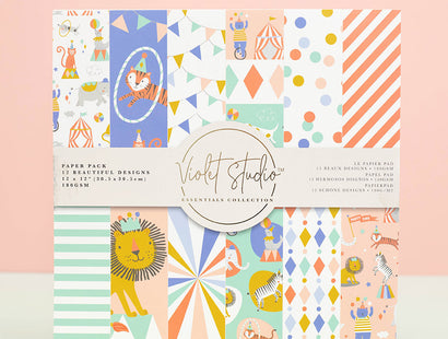 Violet Studio Little Circus 12" x 12" Paper Pad