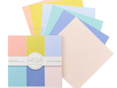 Violet Studio 6" x 6" Double Sided Paper Pad - Pastels