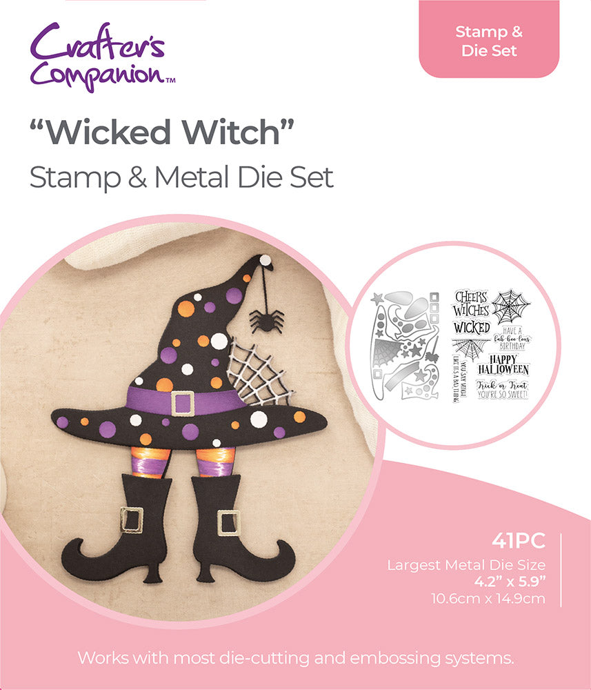 Gemini Shaped Card Bases Pumpkin Spice & Wicked Witch Duo